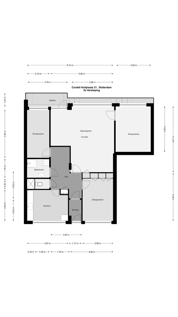 Foto 29 van Cordell Hullplaats 21