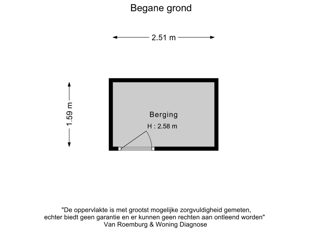 Bekijk plattegrond van Berging van Ruimzicht 305