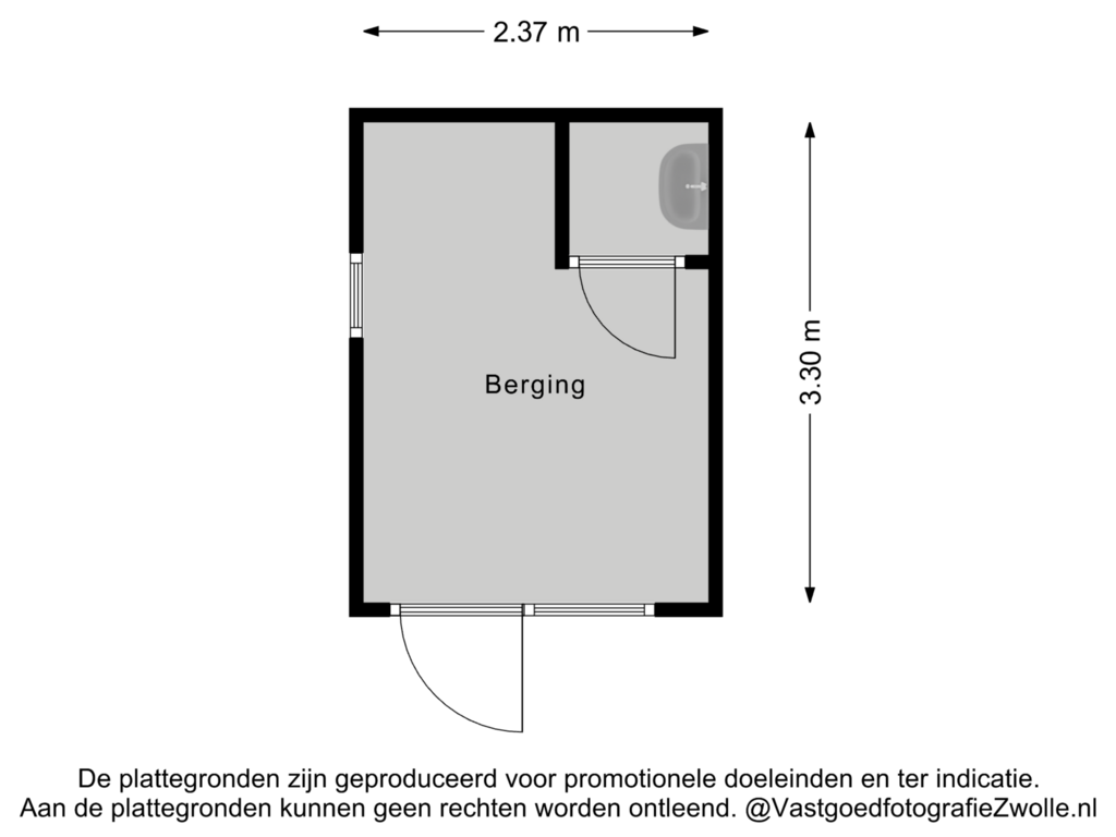 Bekijk plattegrond van Externe 2 van Veldhoekweg 17