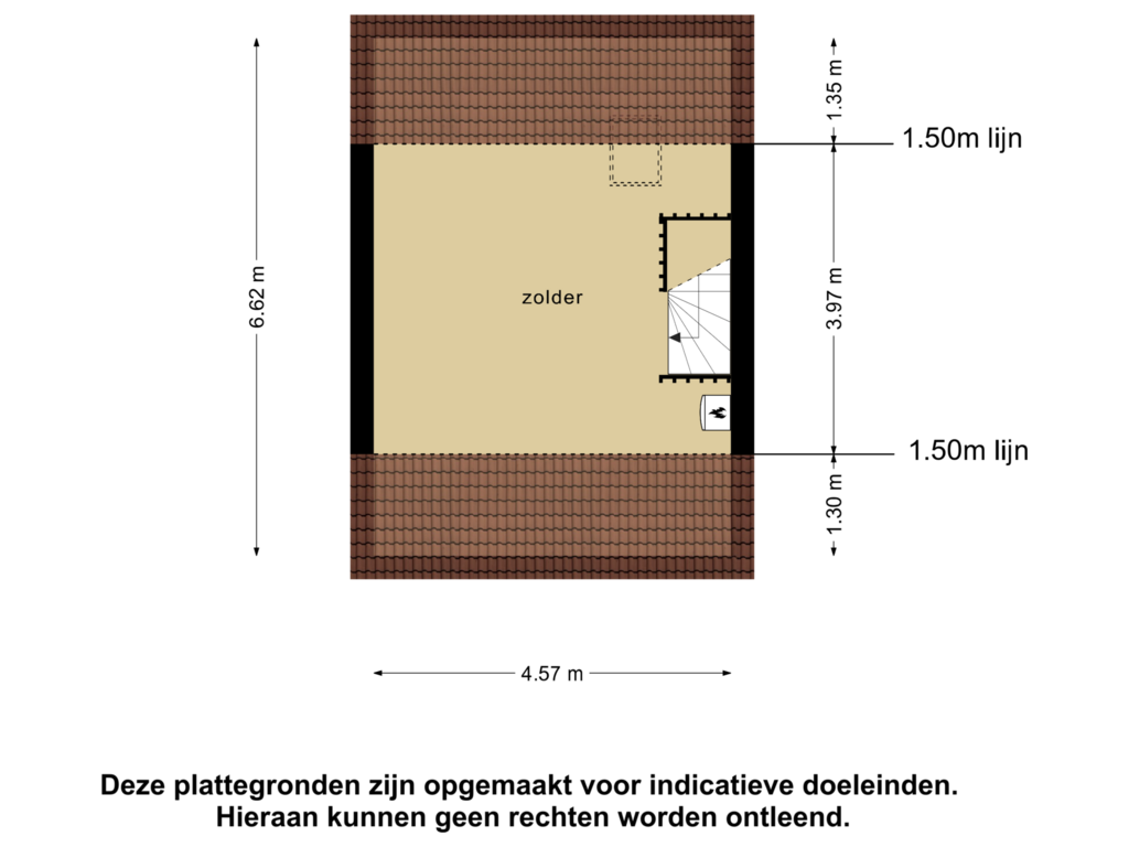 Bekijk plattegrond van 2e verdieping van Lucas de Kockstraat 38