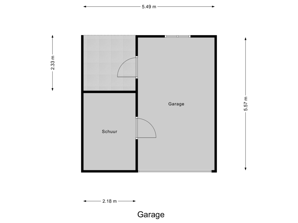 Bekijk plattegrond van Garage van Zwanenveld 6015