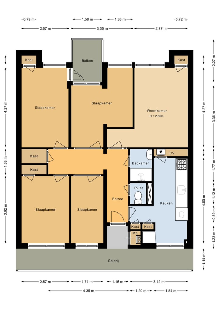 Foto 30 van Van 't Hoffstraat 31-II