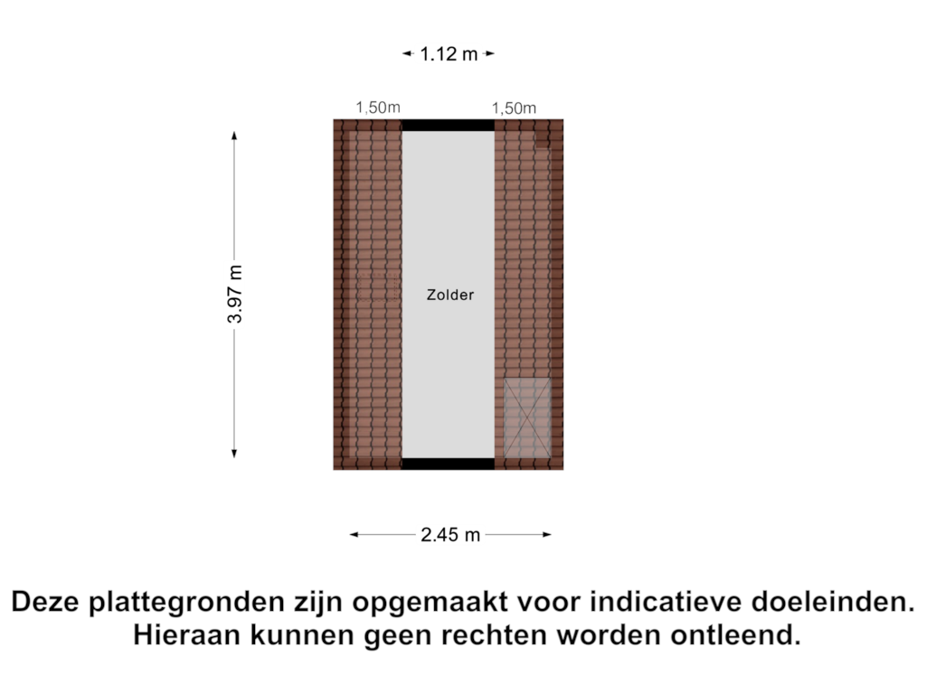 Bekijk plattegrond van Zolder van Rulstraat 84