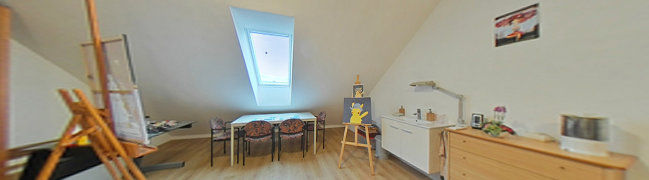 View 360° photo of (Slaap)kamer 3 verdieping of Daalstraat 66