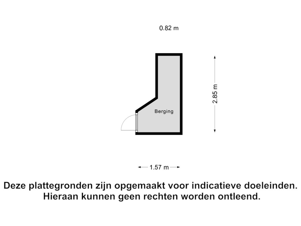 Bekijk plattegrond van Berging van Frits Ruysstraat 41-D