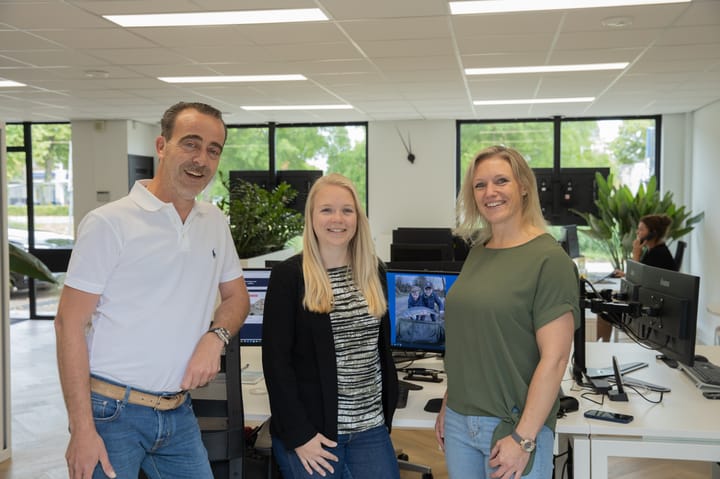 Een promotiefoto voor op kantoor