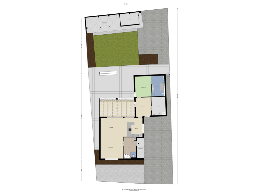 View floorplan of Begane Grond_Tuin of Daalstraat 66