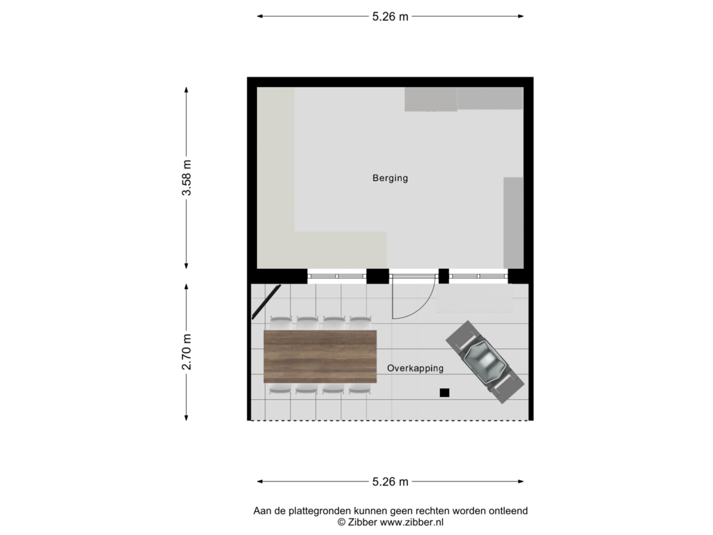 Bekijk plattegrond van Berging van Zeelsterstraat 202