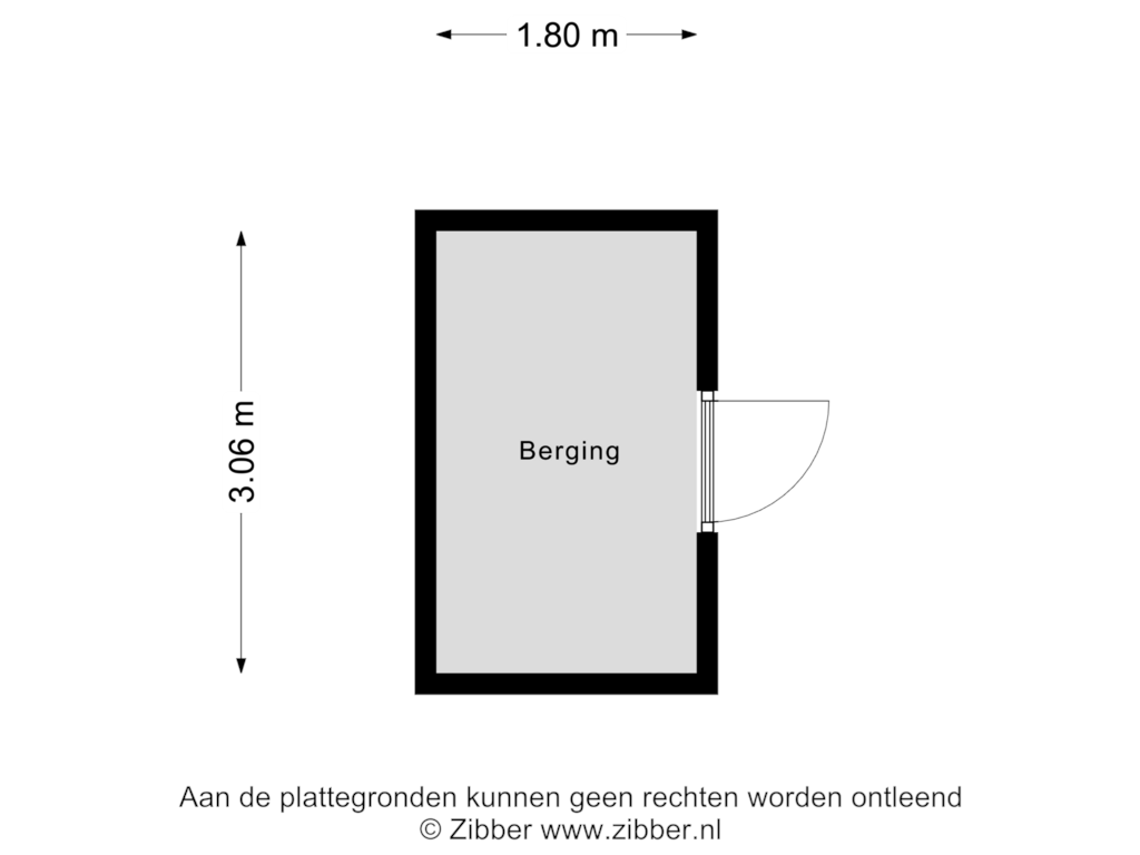 Bekijk plattegrond van Berging van Neijsenpad 26