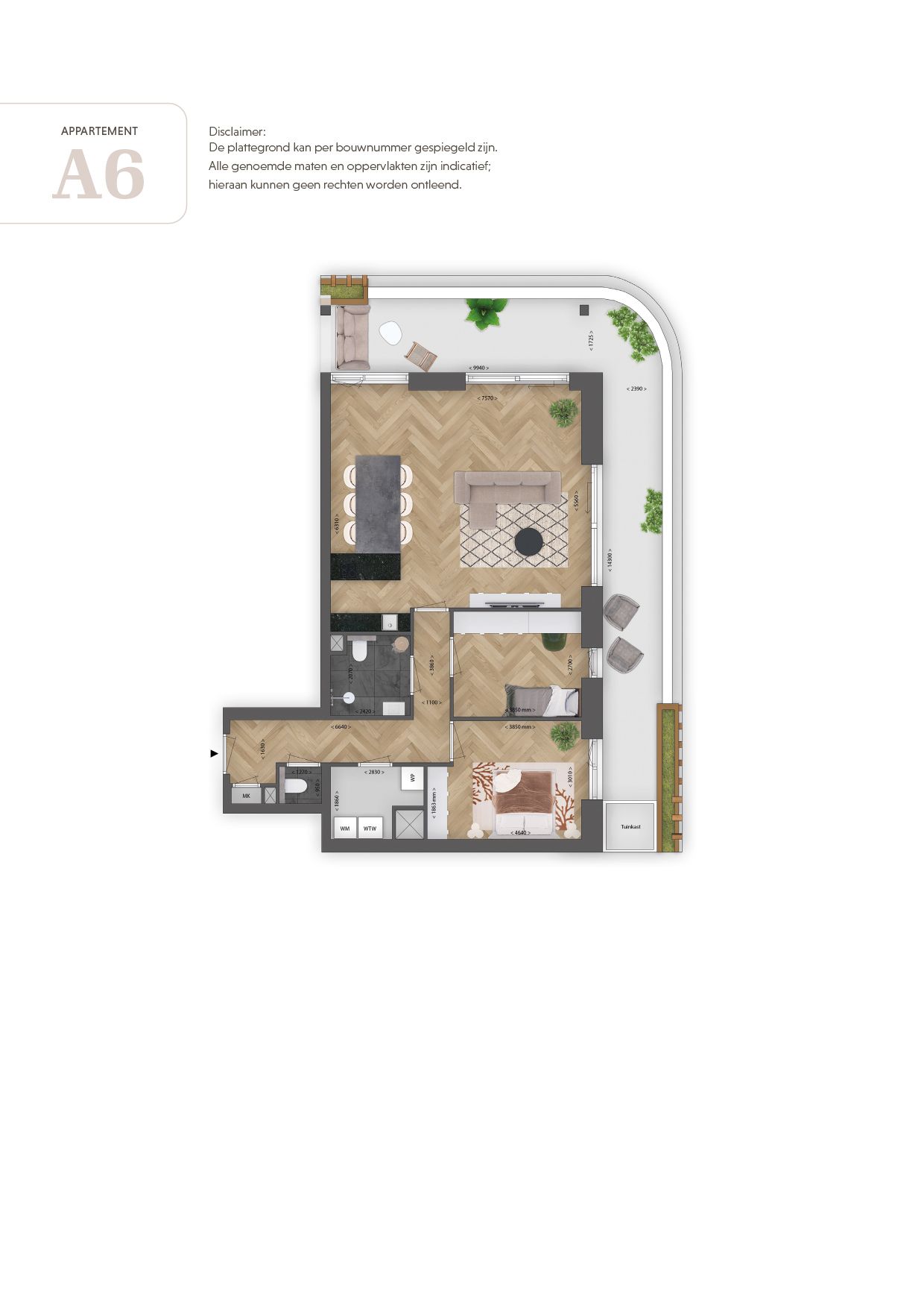 Foto 3 van Appartement Nieuwstad (Bouwnr. 153)