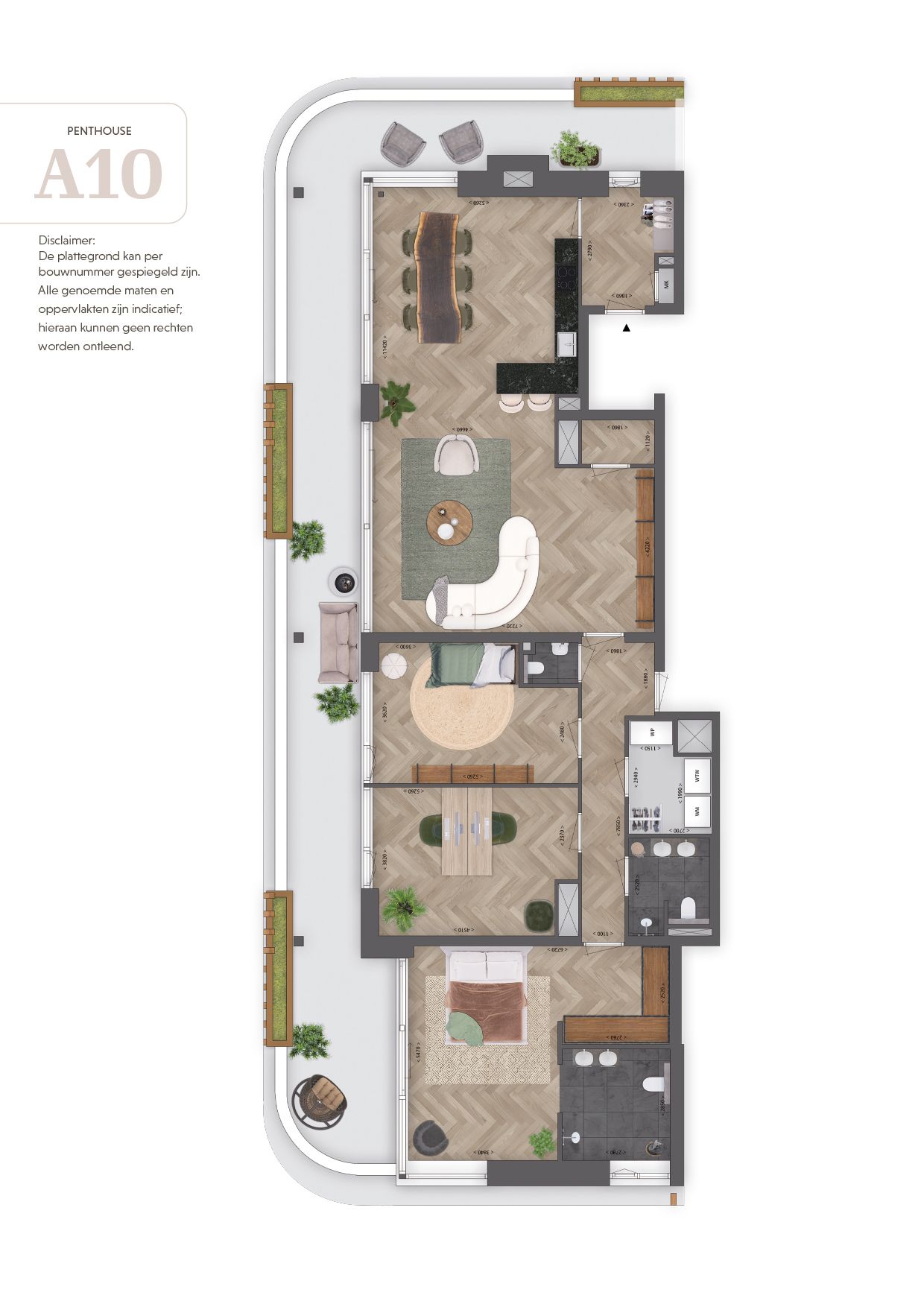 Foto 3 van Appartement Nieuwstad (Bouwnr. 160)