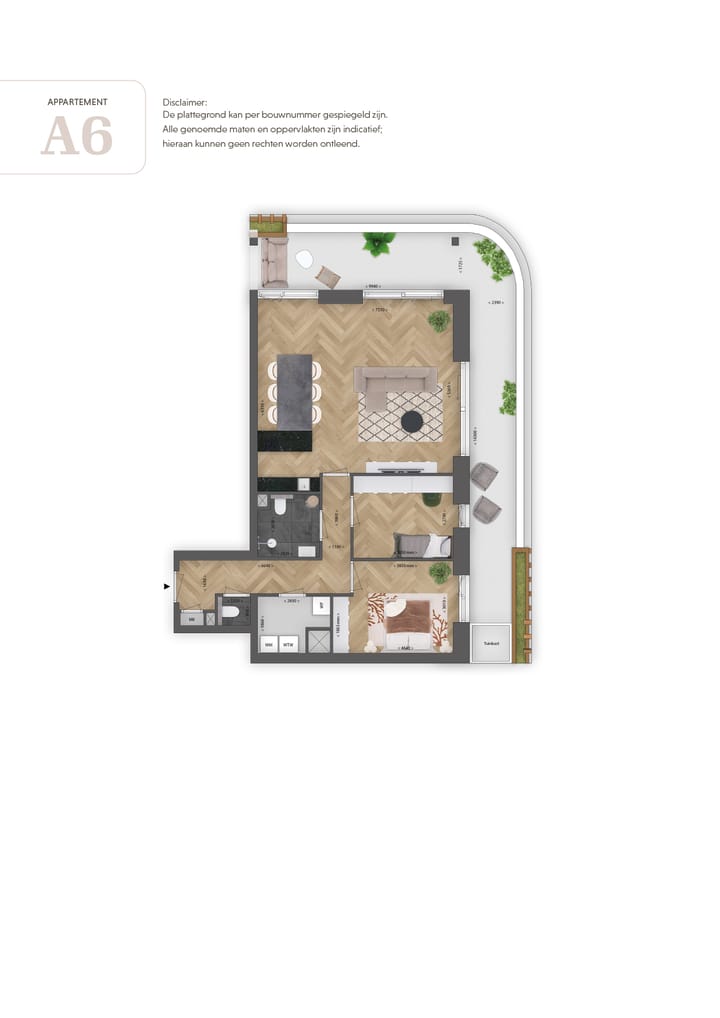 Foto 3 van Appartement Nieuwstad (Bouwnr. 146)