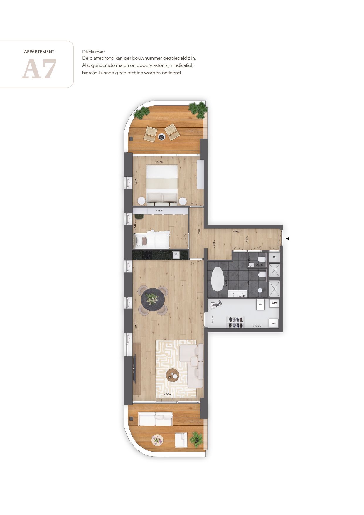 Photo 3 of Appartement Nieuwstad (Bouwnr. 157)