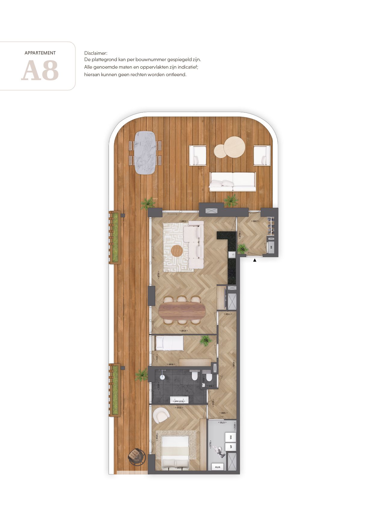 Foto 3 van Appartement Nieuwstad (Bouwnr. 158)