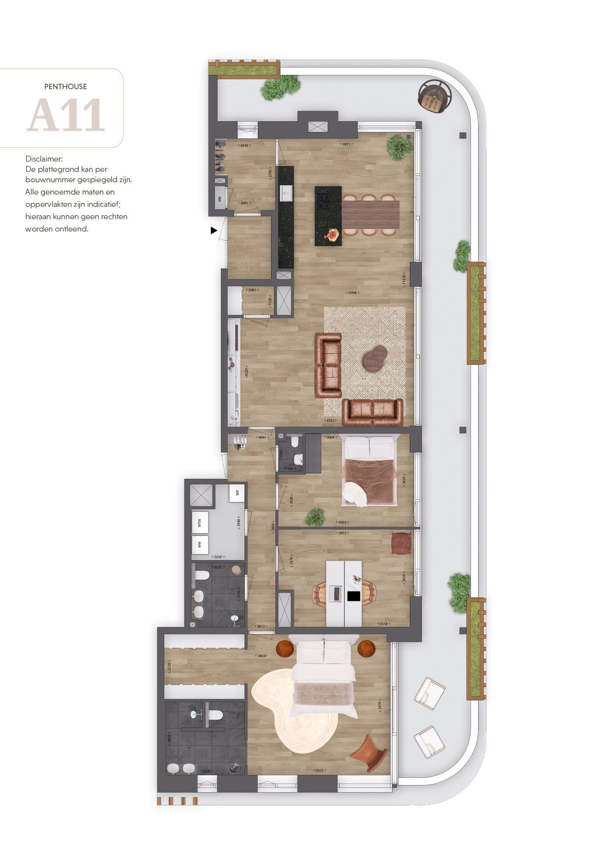 Foto 4 van Appartement Nieuwstad (Bouwnr. 161)