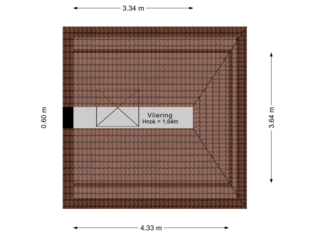 View floorplan of Vliering of Centraalspoor 3