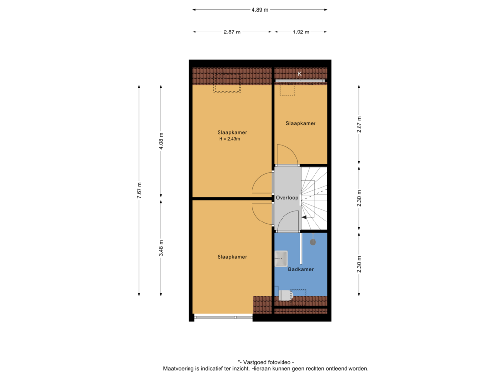 Bekijk plattegrond van 1e verdieping van Eindhovensingel 286