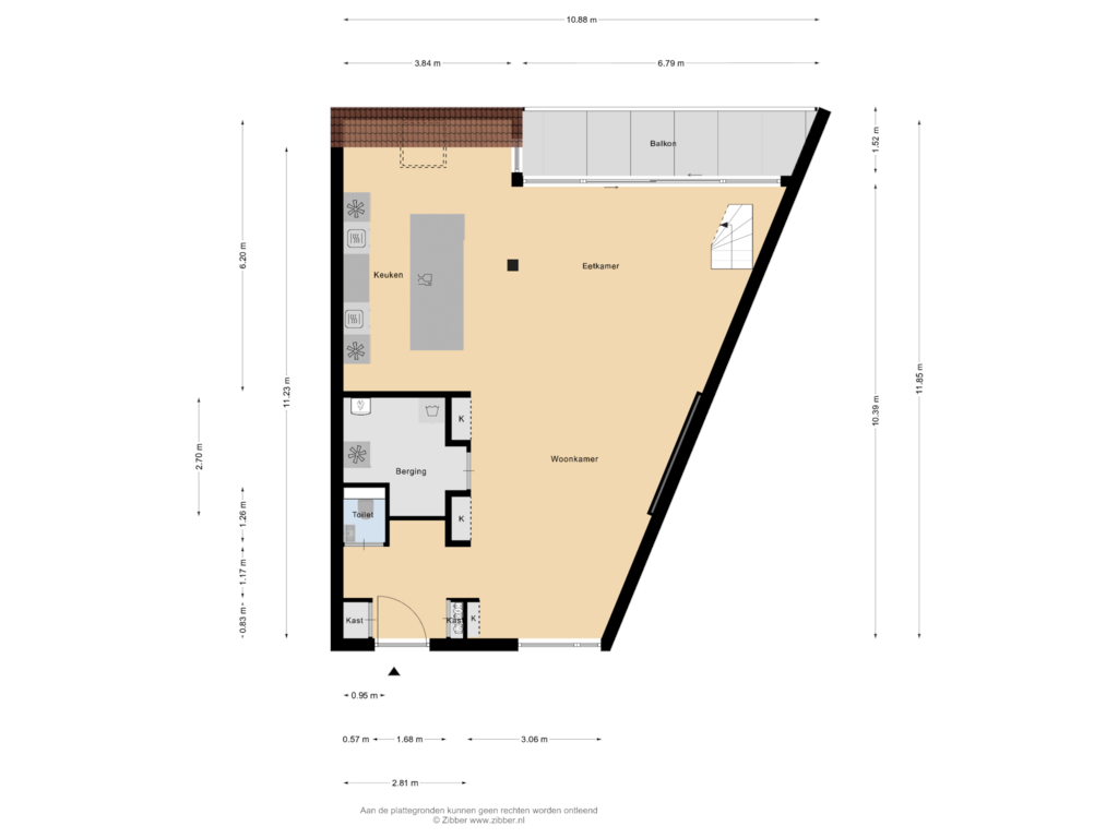 View floorplan of Tweede Verdieping of Bordeslaan 305