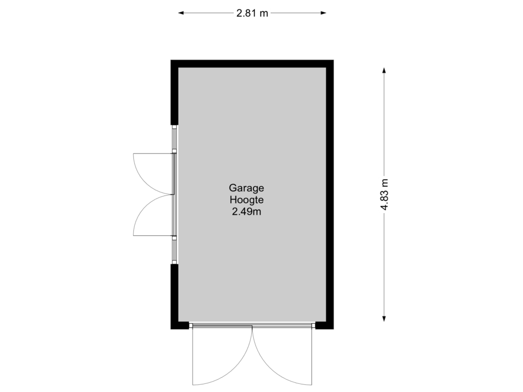 Bekijk plattegrond van Garage van Rading 10-18