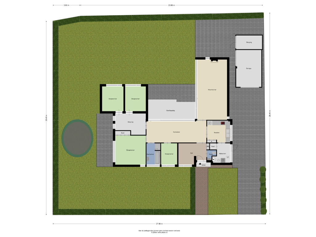 View floorplan of Begane Grond_Tuin of Snelliusstraat 9