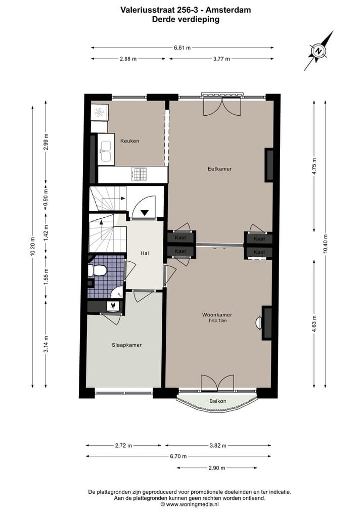 Foto 34 van Valeriusstraat 256-3