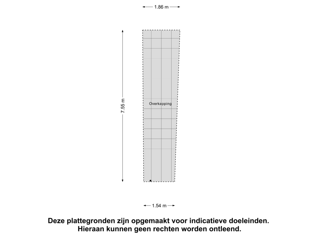 Bekijk plattegrond van Overkapping van De Stelle 29