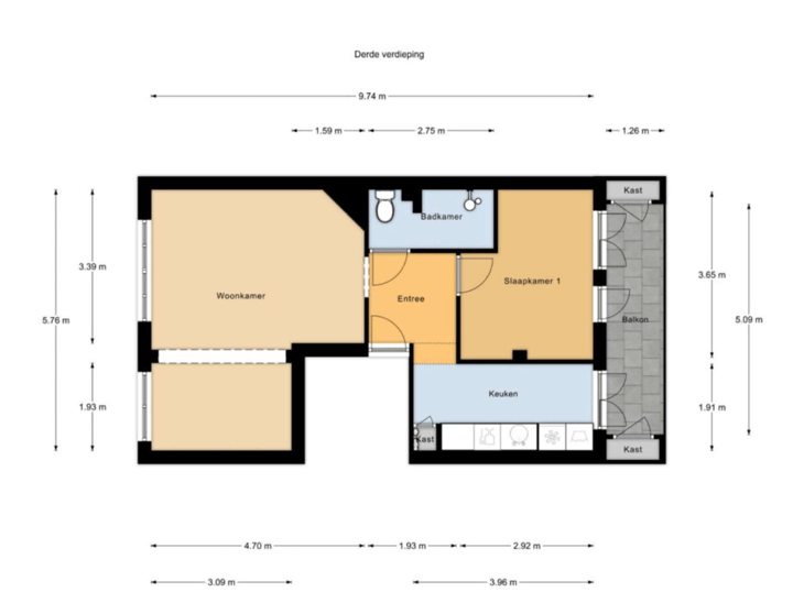 Photo 27 of Bartholomeus Diazstraat 18-3