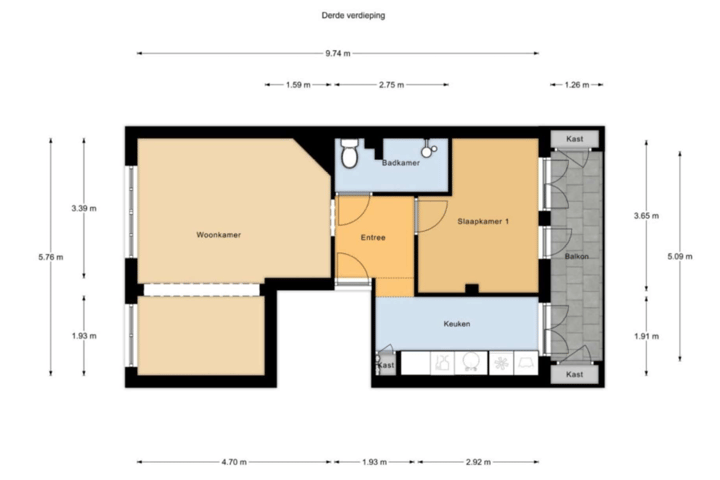 View photo 27 of Bartholomeus Diazstraat 18-3