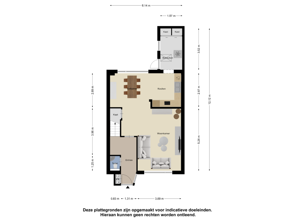 Bekijk plattegrond van Begane Grond van Gladiolenlaan 17