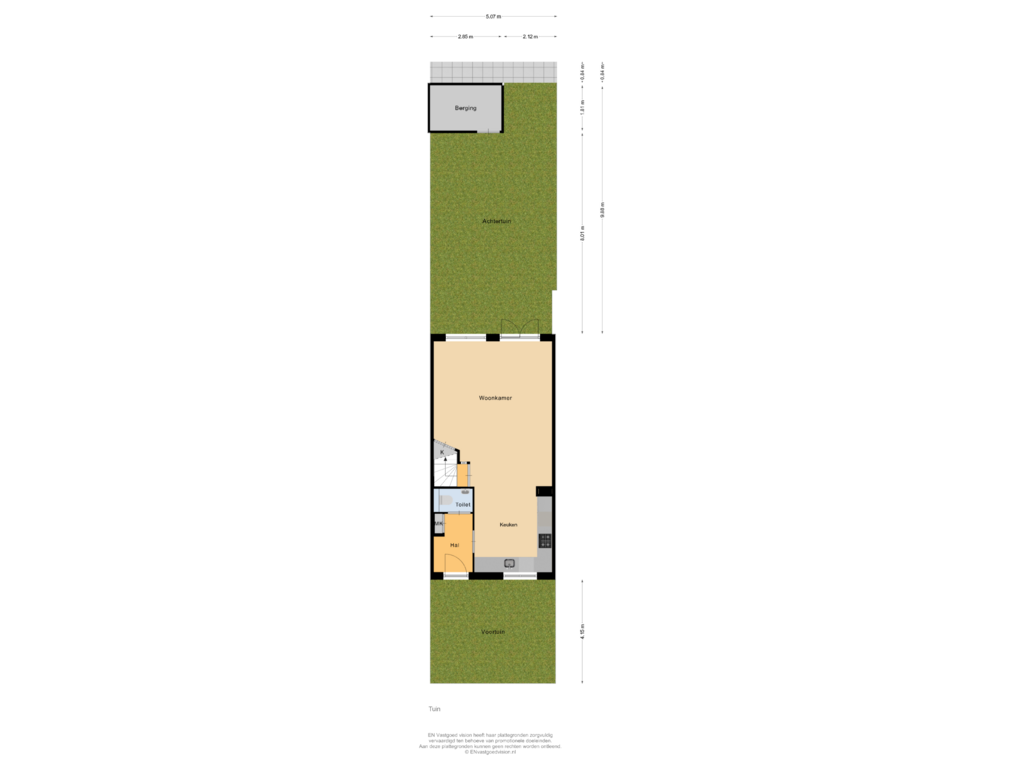 View floorplan of Tuin of Akkerland 28