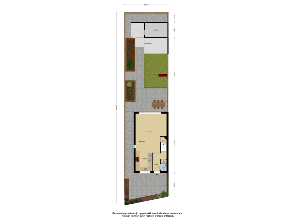 Bekijk plattegrond van Begane Grond_Tuin van De Gaullesingel 46