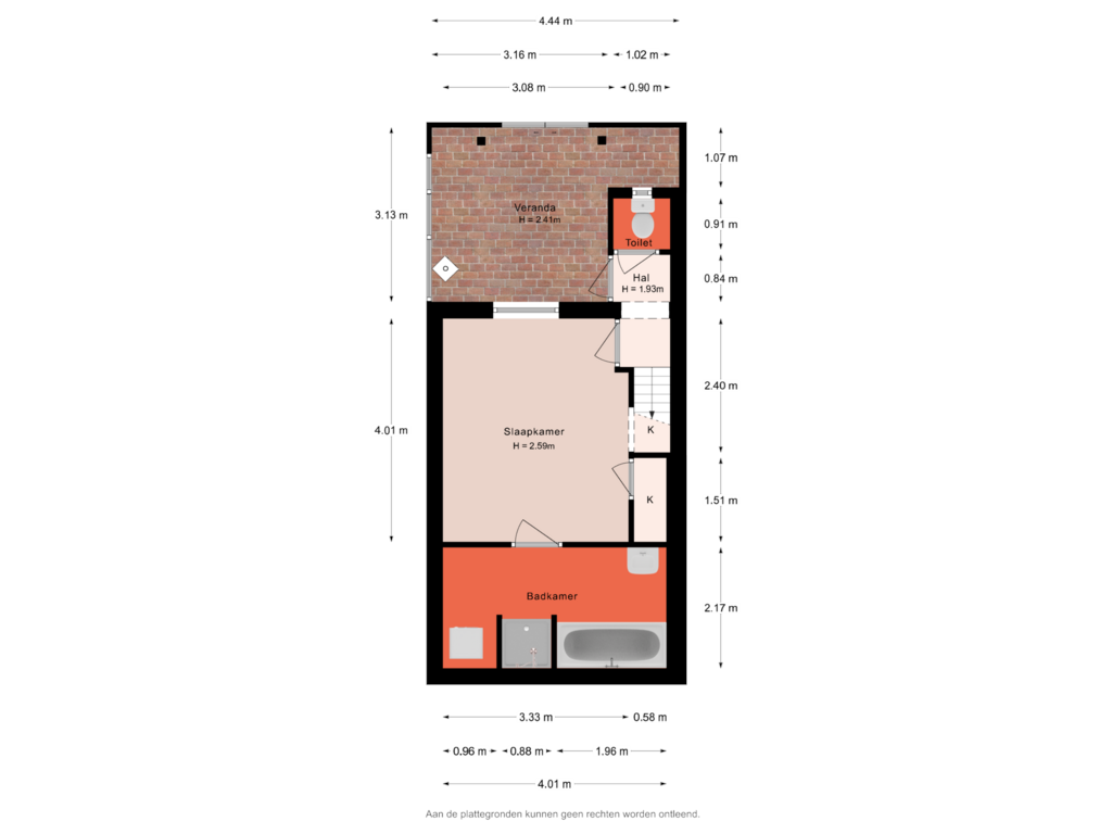 Bekijk plattegrond van Souterrain van Lekkade 11