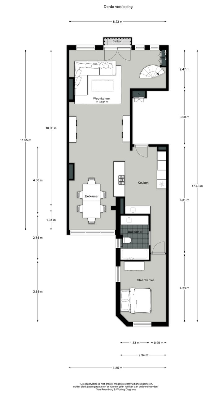 Foto 30 van Da Costastraat 10-3