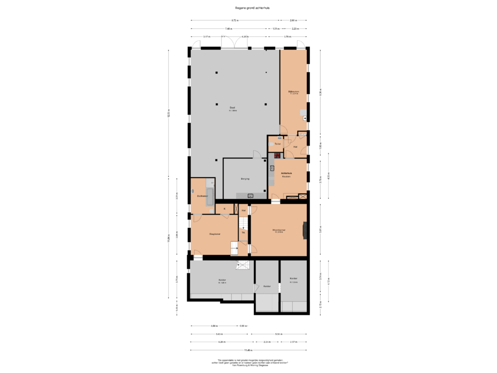 Bekijk plattegrond van BG van Nieuwe Veer 38