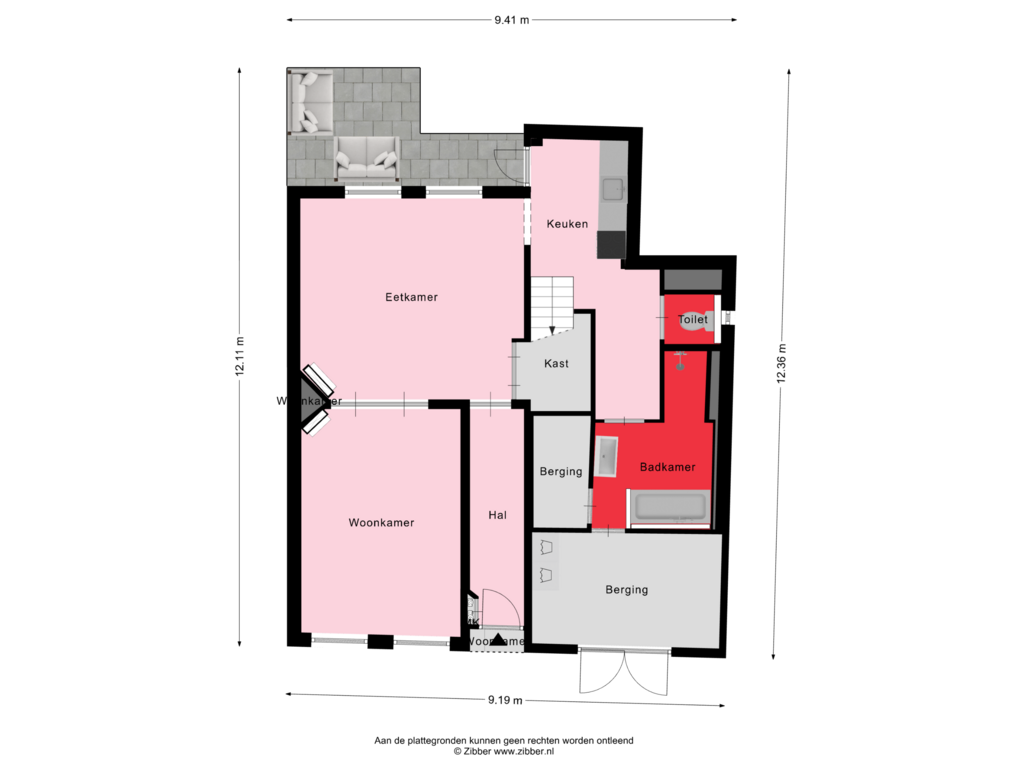 Bekijk plattegrond van Begane Grond_Tuin van Op de Hoogte 5