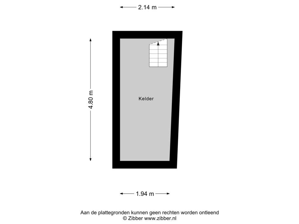 Bekijk plattegrond van Kelder van Batterij 12