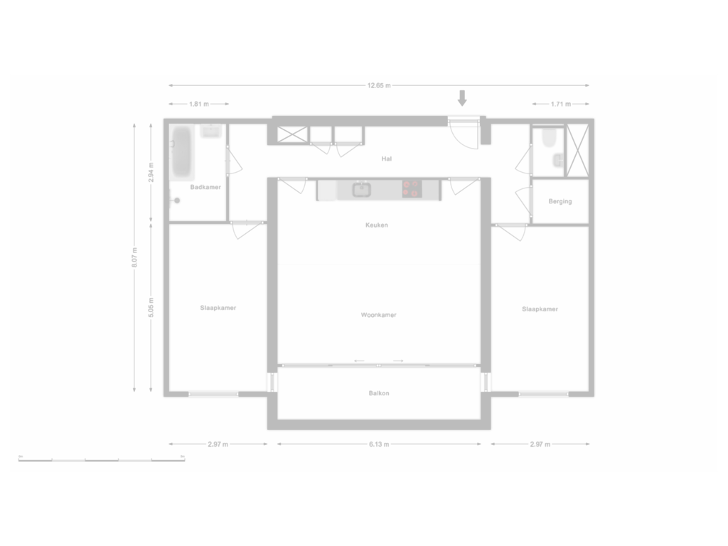 View floorplan of First floor of Jan Duikerhof 136