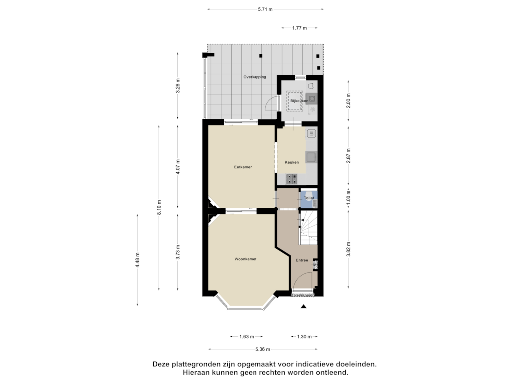 Bekijk plattegrond van Begane Grond van Kastanjelaan 19