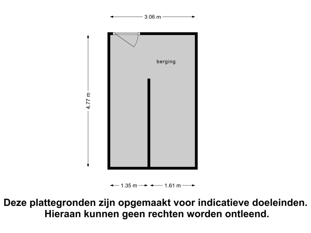 Bekijk plattegrond van Berging van Elisabethhof 54