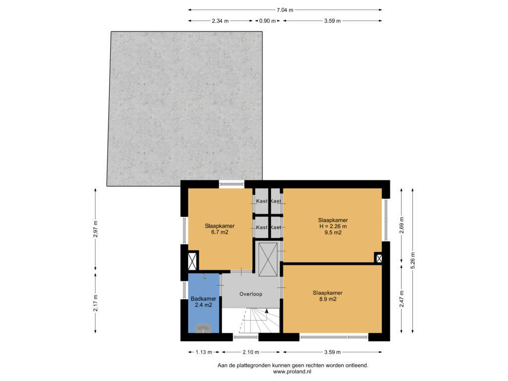 Bekijk plattegrond van 1e Verdieping van Rozenlaan 3