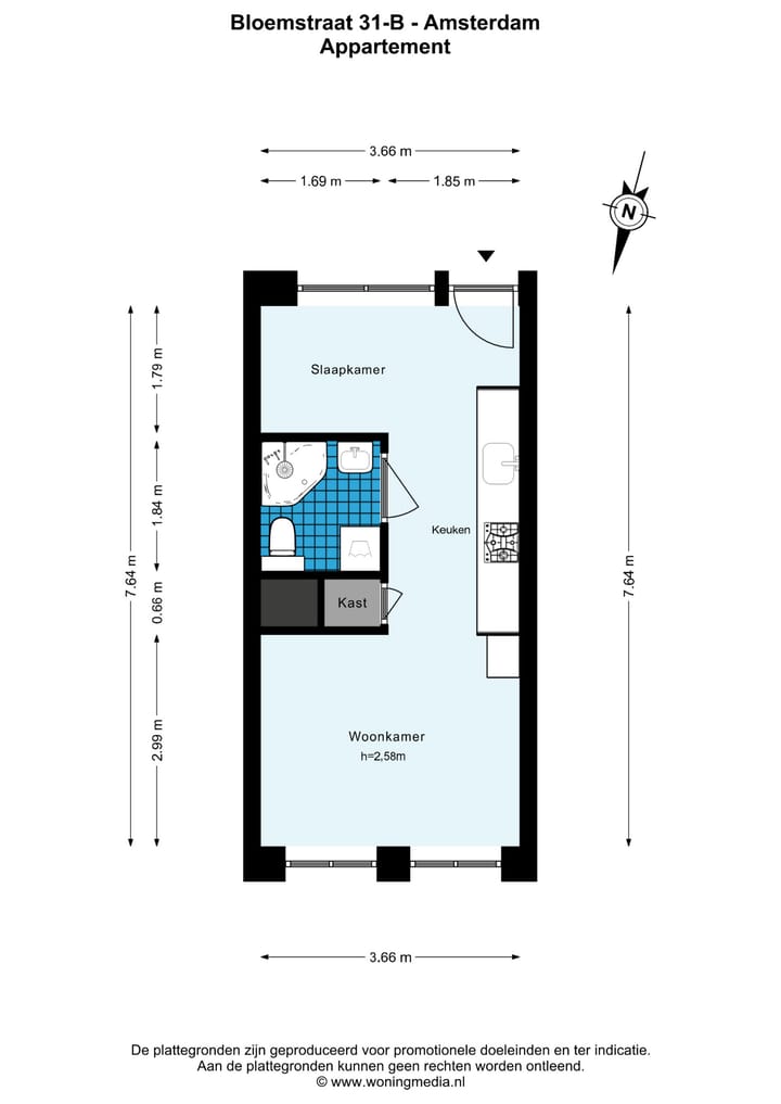 Foto 15 van Bloemstraat 31-B