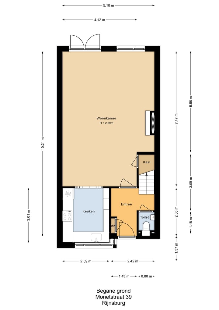 Foto 30 van Monetstraat 39