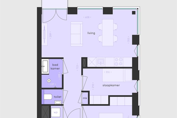 View photo 2 of Appartement (Bouwnr. 69)