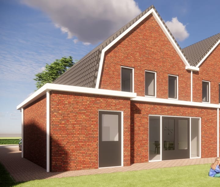 Foto 2 van 2-onder-1 kap (Bouwnr. 6)