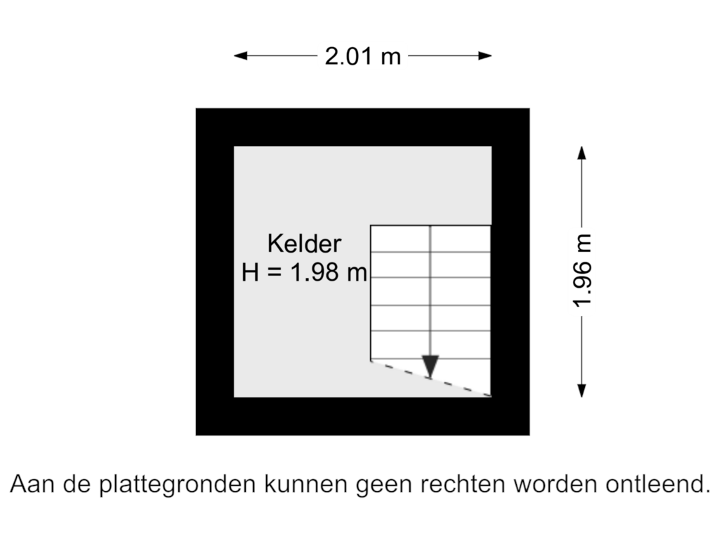 Bekijk plattegrond van Kelder van Hemdijk 93