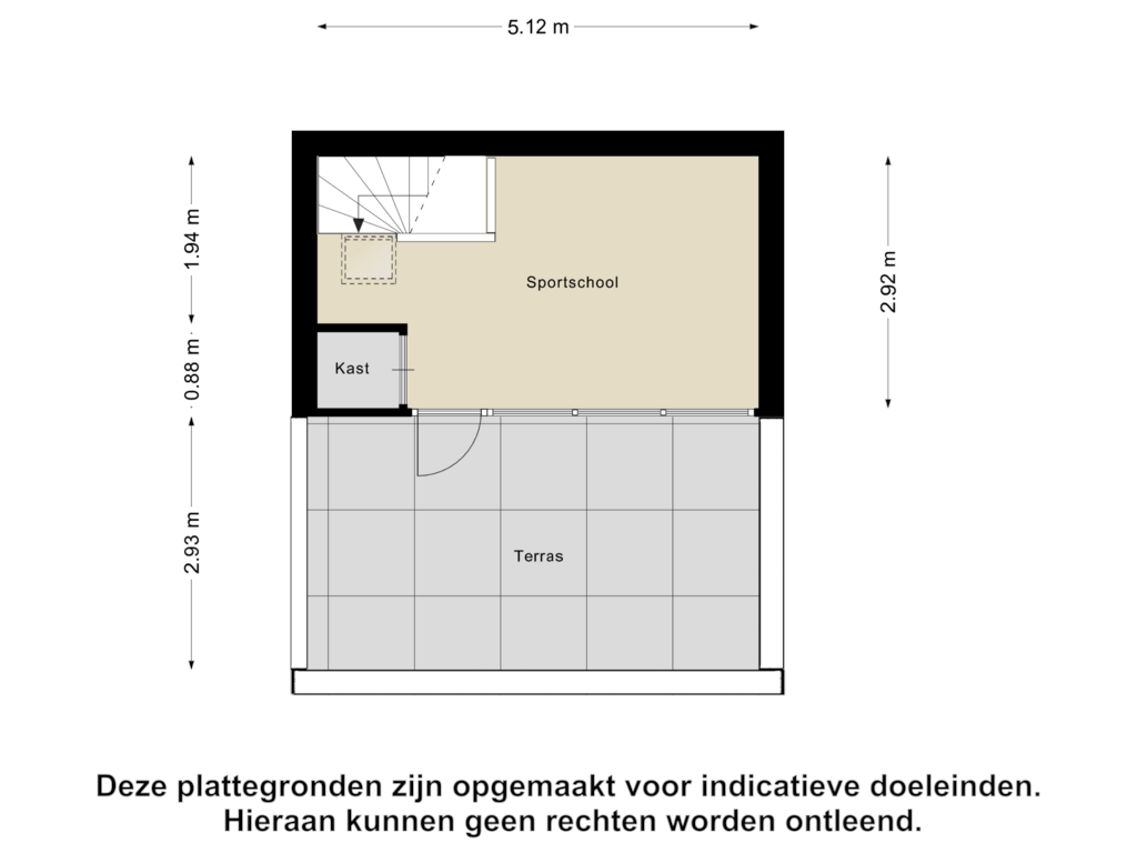 Bekijk plattegrond van Derde verdieping van Digna Johannaweg 117