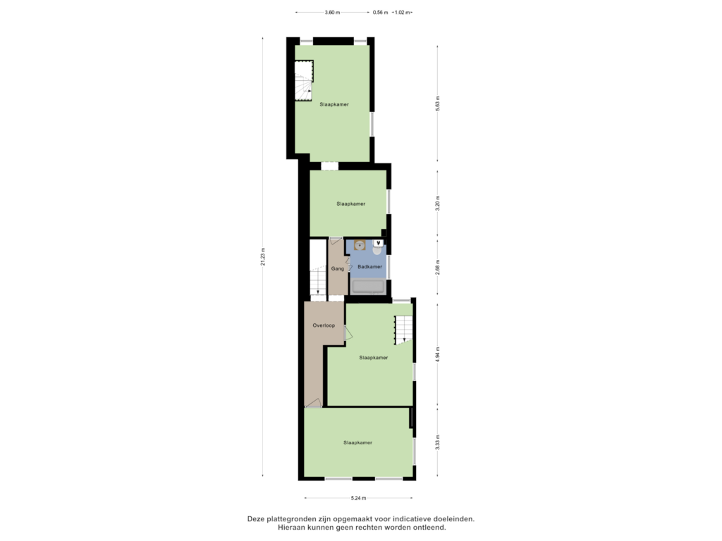 Bekijk plattegrond van Eerste Verdieping van Ambyerstraat Noord 145