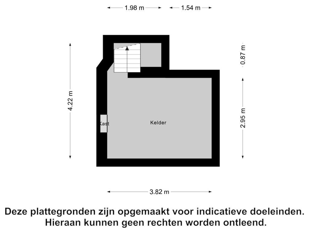 Bekijk plattegrond van Kelder van Ambyerstraat Noord 145