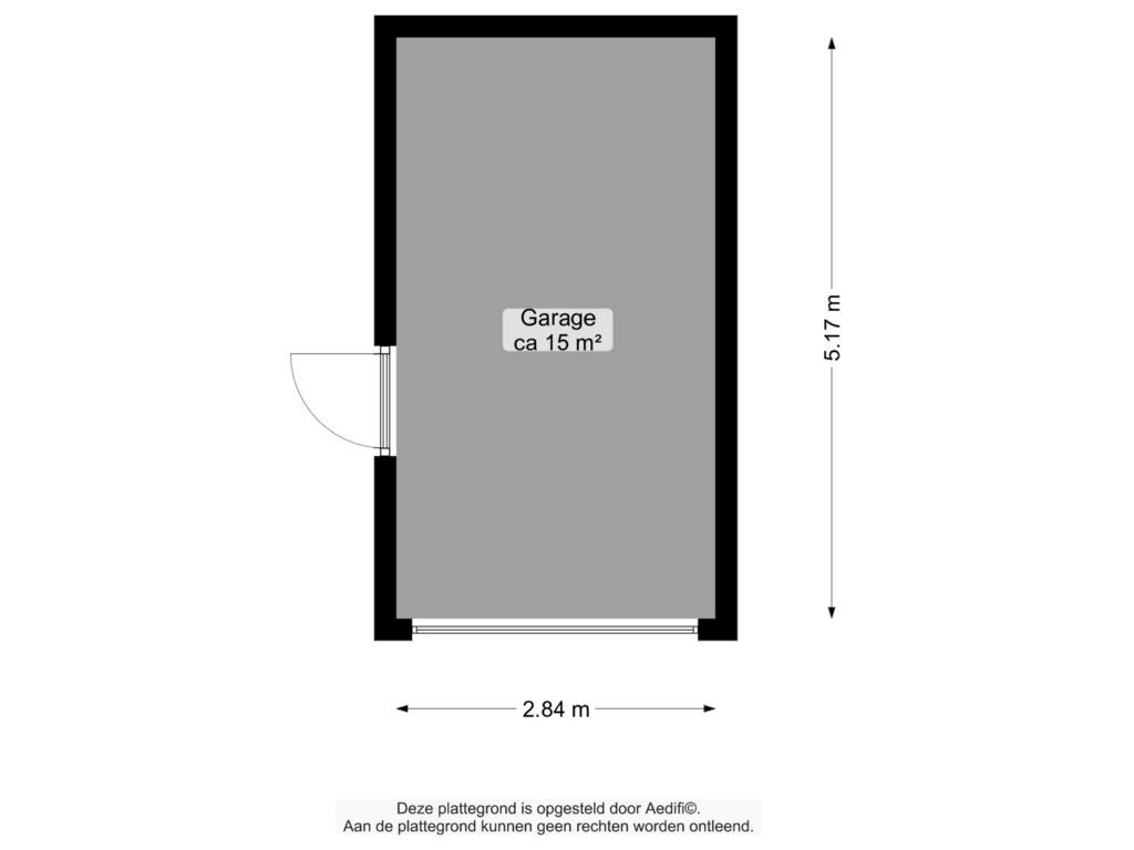 Bekijk plattegrond van Garage van Abel Eppensstraat 7