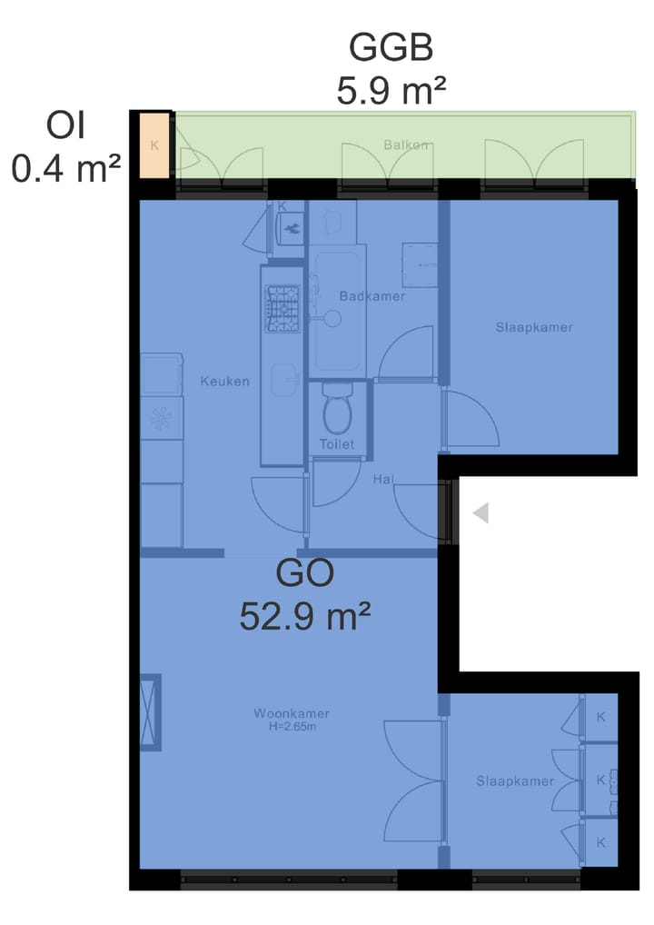 Foto 38 van Achillesstraat 103-2
